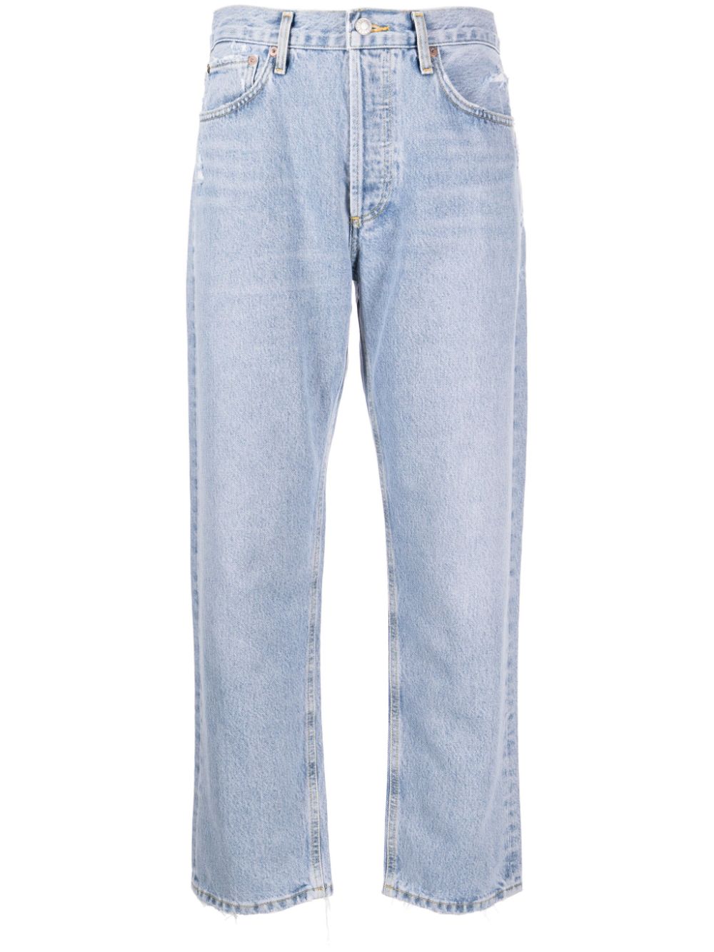 AGOLDE Parker Boyfriend-Jeans - Blau von AGOLDE