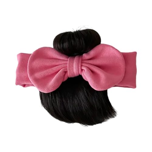 Modische Baby Mädchen Stirnband Nette Kleinkinder Bowknot Perücken Kopfbedeckung Schöne Kleinkinder Haar Zubehör Für Neugeborene Kind Haar Zubehör von AGONEIR