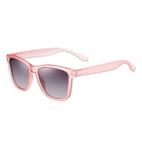 AGRIEVE Sonnenbrille für Damen, UV400, für Herren, Sonnenbrille, Brillengestell, für Camping, Strand, Fahrrad, Reisen, Blendschutz, Brillen, Rosa, Grau, Einheitsgröße von AGRIEVE