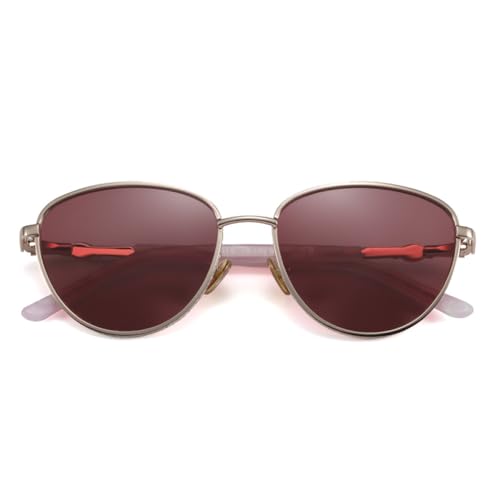 AGRIEVE Sonnenbrille für Männer und Frauen, Legierung, Sonnenbrille, Cat-Eye-Brille, UV400-Brille, Sonnenbrille, 001 Pink, Einheitsgröße von AGRIEVE