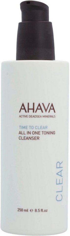 AHAVA Gesichts-Reinigungslotion Time To Clear All In One Toning Cleanser von AHAVA
