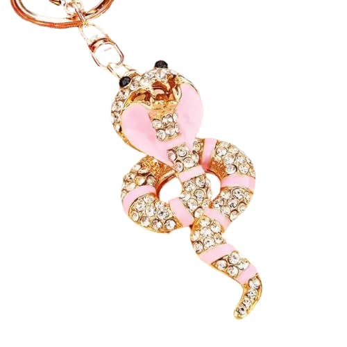 AIRHSKWI Eleganter Schlangen-Schlüsselanhänger, Geldbörsenanhänger, stilvolles Geldbörsen-Accessoire, Legierung, Textur, Schlüsselschmuck, geeignet als Geschenk zum Jahr, Stahllegierung, Feder, Stoff AIRHSKWI Eleganter Schlangen-Schlüsselanhänger, Geldbörsenanhänger, stilvolles Geldbörsen-Accessoire, Legierung, Textur, Schlüsselschmuck, geeignet als Geschenk zum Jahr, Stahllegierung, Feder, Stoff von AIRHSKWI