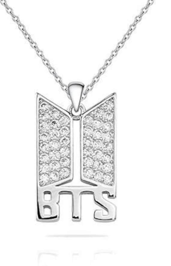 Bts Halskette Für Mädchen Kpop Bts Bangtan Army Schmuck To Love 925 Sterling Silber Yourself Zierliche von AJUKEnterprise79