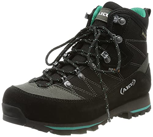 AKU Damen TREKKER LITE III WIDE GTX W'S Bootsschuh, BLACK/MINT, 38.5 EU von AKU