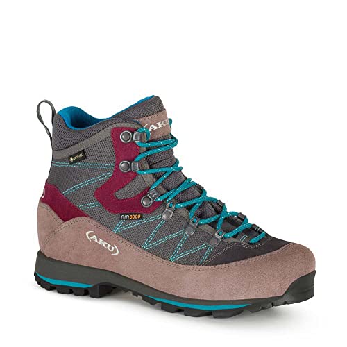 AKU Damen Trekker Lite Iii Wide GTX W's Wanderschuhe, Grau Dust Pink von AKU