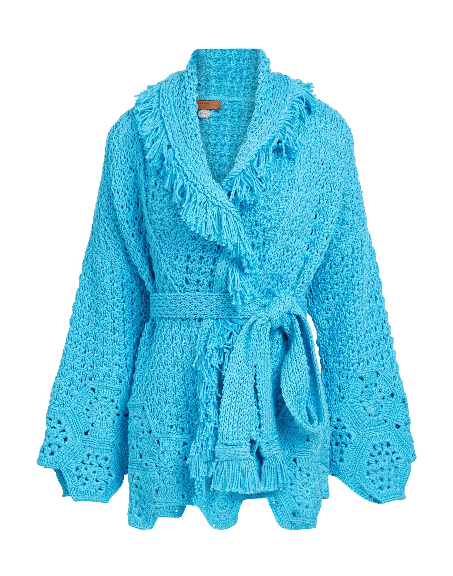 ALANUI Strickjacke Damen Azurblau von ALANUI