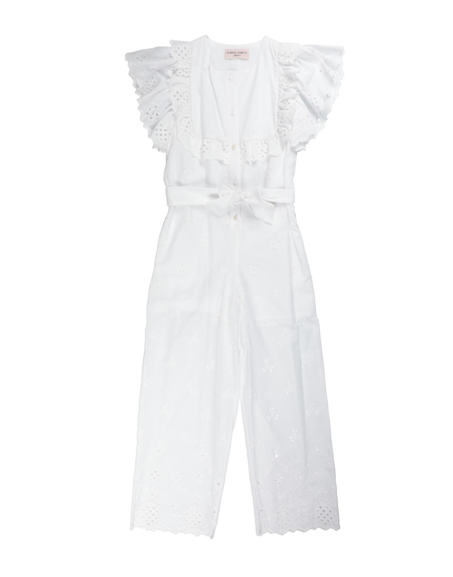 ALBERTA FERRETTI Jumpsuit Kinder Weiß von ALBERTA FERRETTI