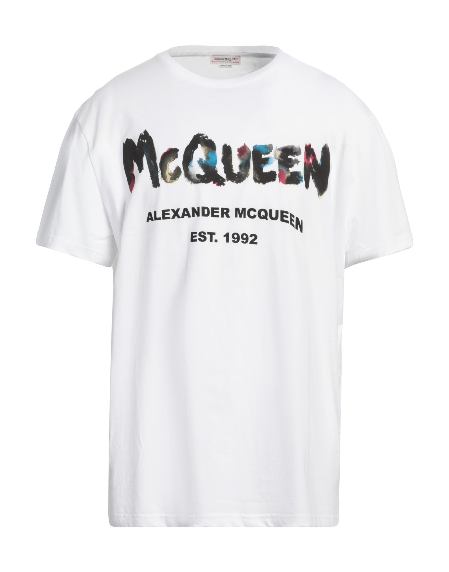 ALEXANDER MCQUEEN T-shirts Herren Weiß von ALEXANDER MCQUEEN