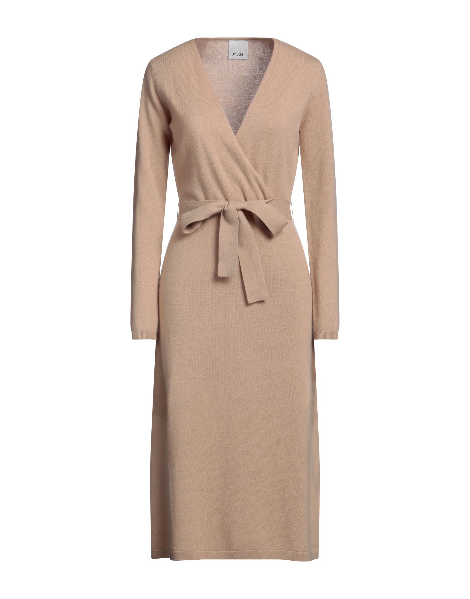 ALLUDE Midi-kleid Damen Beige von ALLUDE