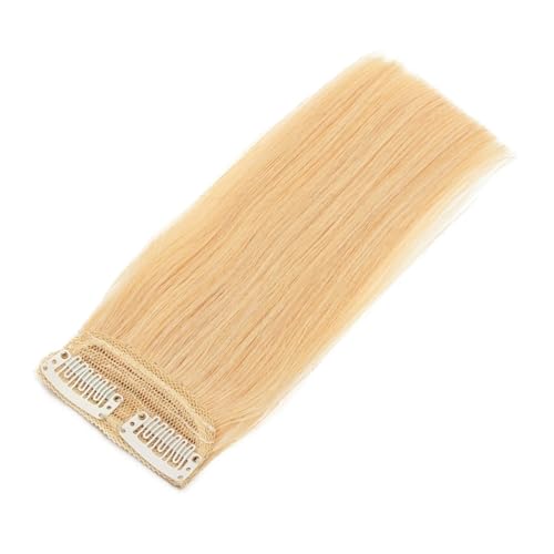 Mini-Clip-in-Einteiler aus echtem Echthaar auf beiden Seiten for Männer oder Frauen (Color : 613, Size : 10CM_2 PIECE) von ALOEU