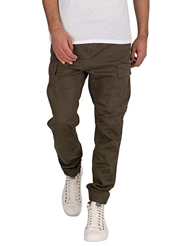 Alpha Industries Herren Airman Pant Freizeithose, Dark Olive, 29 von ALPHA INDUSTRIES