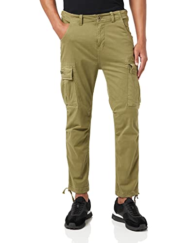 Alpha Industries Herren Squad Pant Freizeithose, Khaki, 36 von ALPHA INDUSTRIES