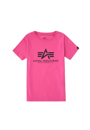 Alpha Industries Basic T Kids/Teens T-Shirt für Kinder Magenta von ALPHA INDUSTRIES