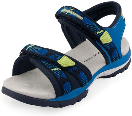 ALPINE PRO GRODO Unisex Kinder Trekkingsandalen, Wandersandalen, Outdoor Sandalen, Wanderschuhe, Sommerschuhe, Trekkingschuhe, Luftiger Schnitt, Ideal für Schule, Stadt und Natur (Blau,29) von ALPINE PRO SPORTSWEAR & EQUIPMENT