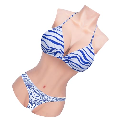 ALZRGORA Ganzkörper Silikon Bodysuit C-G Cup 1:1 Human Design S-Kurve Konturierung für Transgender Cosplay Drag Queen ALZRGORA Ganzkörper Silikon Bodysuit C-G Cup 1:1 Human Design S-Kurve Konturierung für Transgender Cosplay Drag Queen von ALZRGORA