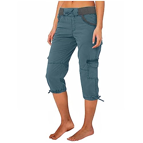 AMDOLE Damen Sale Angebote Hosen Damen Damen Jogginghosen Schwarze Hose Herren Mit Gummizug Tagesangebote Sale Joggings Hose Herren Damen 3/4 Hose Sommer Kurze Herren Sporthose 3XL von AMDOLE