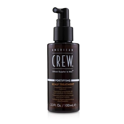 AMERICAN CREW – Fortifying Scalp Treatment, 100 ml, Kopfhautbehandlung für Männer, Haarprodukt zur Kräftigung der Haare, reduziert Haarbruch & verleiht Volumen, ohne Ausspülen von AMERICAN CREW