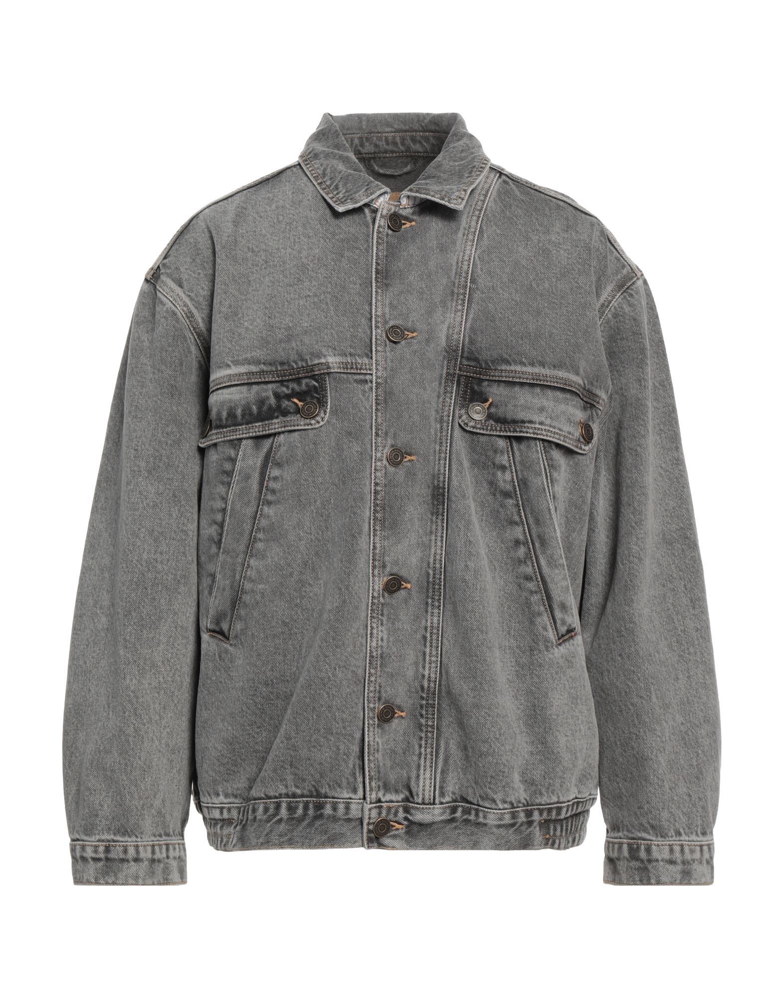 AMERICAN VINTAGE Jeansjacke/-mantel Herren Grau von AMERICAN VINTAGE