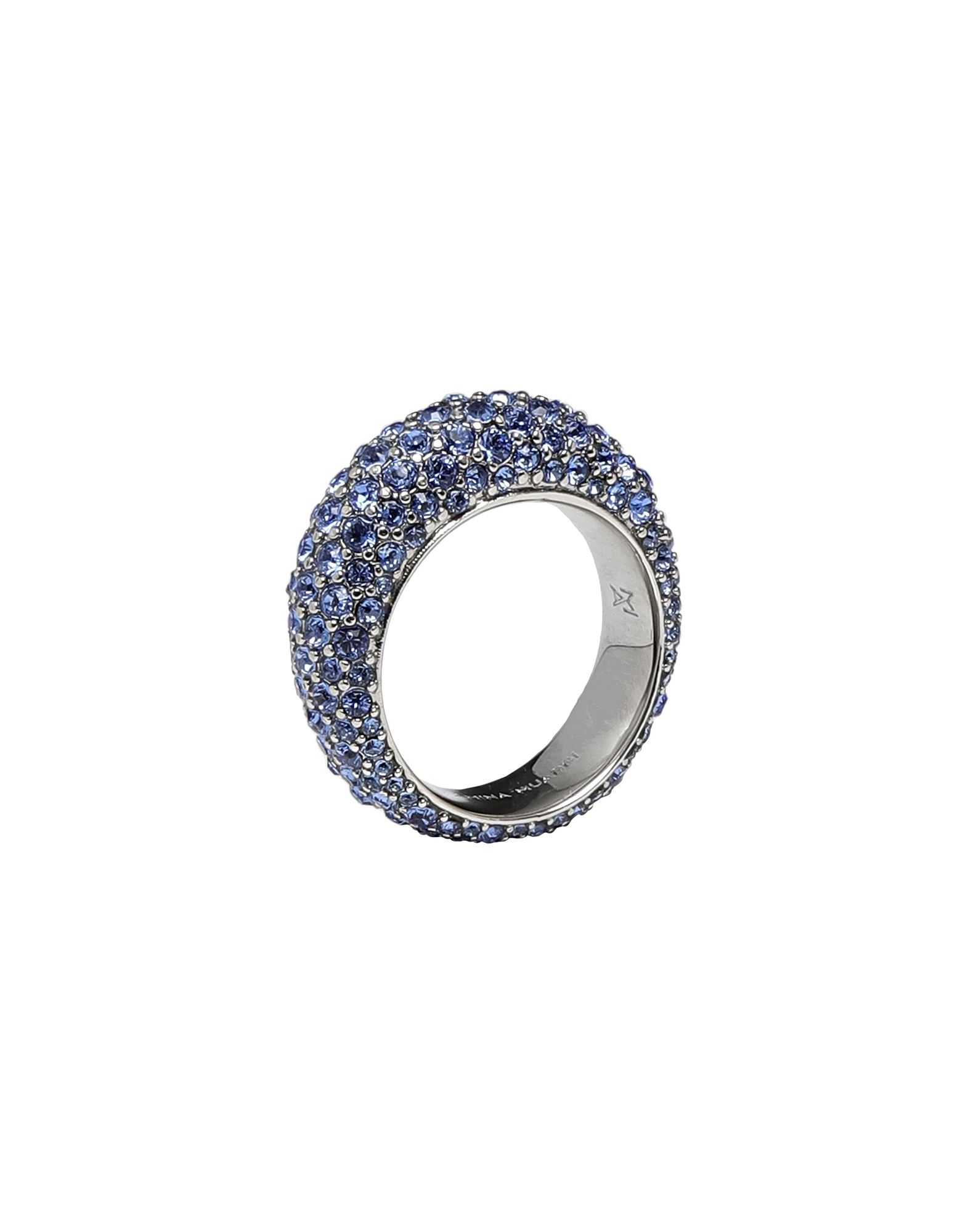 AMINA MUADDI Ring Damen Blau von AMINA MUADDI