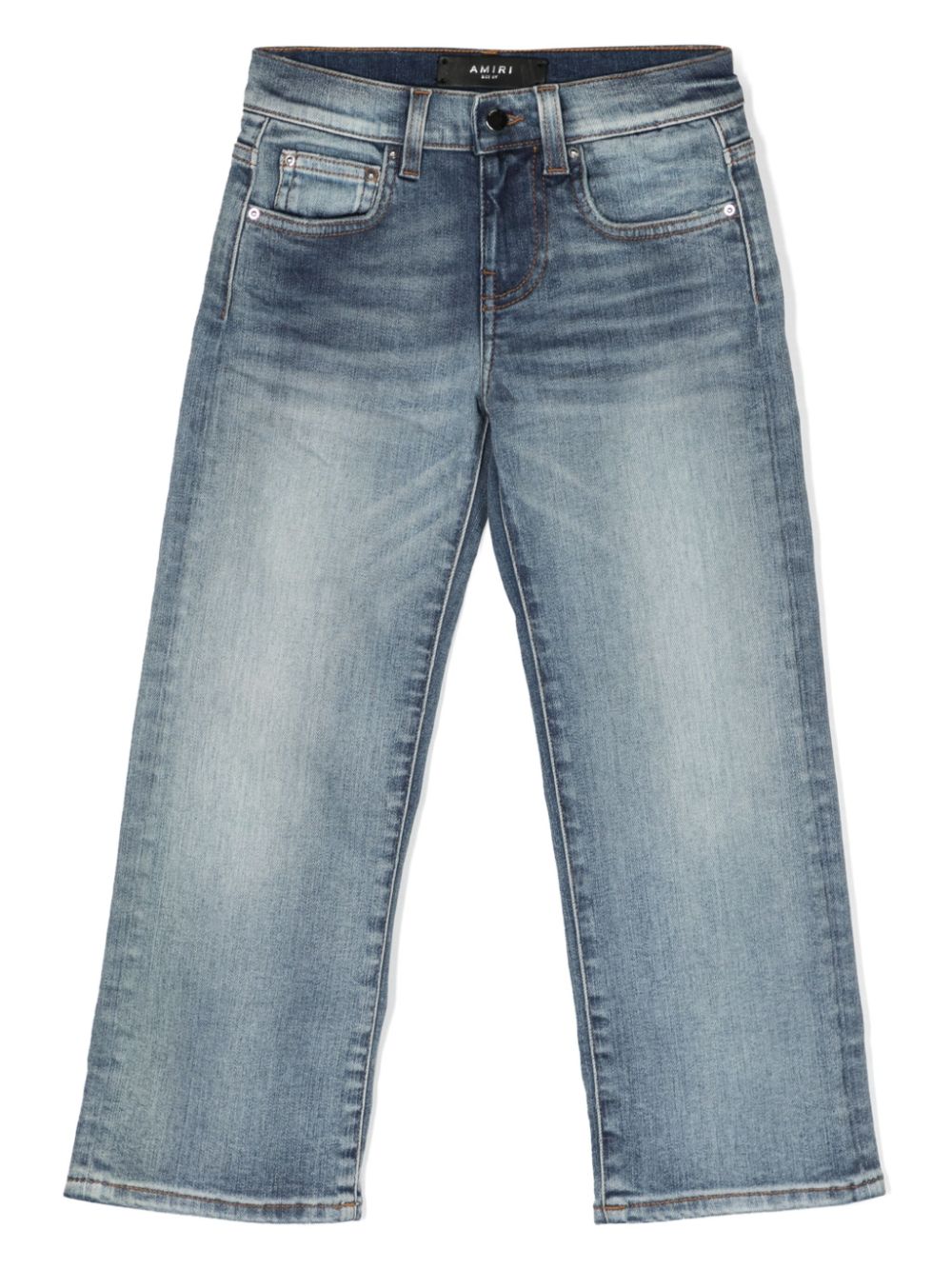 AMIRI KIDS Straight Stack Jeans mit geradem Bein - Blau von AMIRI KIDS