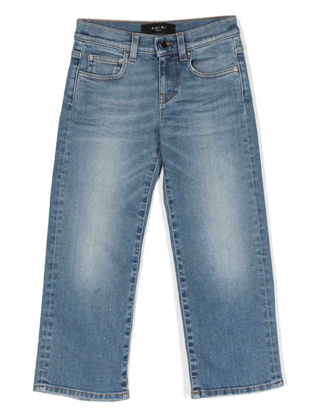 AMIRI KIDS Straight Stack Jeans mit geradem Bein - Blau von AMIRI KIDS
