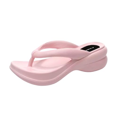 ANAIUCY Badelatschen Herren Flip Flops Für Frauen Sommerclip-plattform Sandalen Frau Nicht-rutsch-strand-hausschuhe-5012p-35-36 (22,5-23 Cm) von ANAIUCY