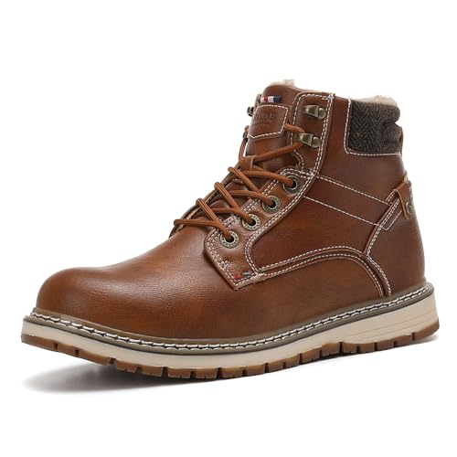 ANALEAF Herren Winterschuhe Warm Winterstiefel Draussen Winterboots Gefüttert Schneestiefel Rutschfest Wanderstiefel 41-46 EU ANALEAF Herren Winterschuhe Warm Winterstiefel Draussen Winterboots Gefüttert Schneestiefel Rutschfest Wanderstiefel 41-46 EU von ANALEAF