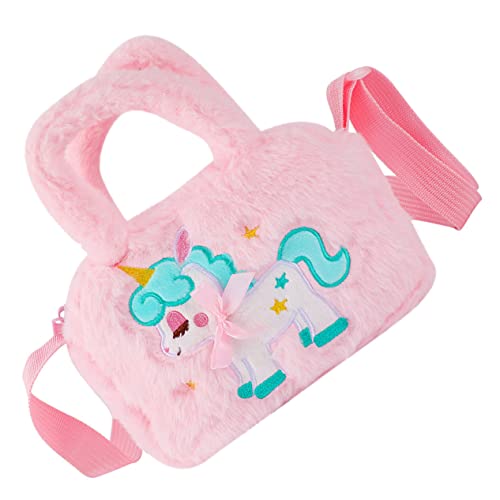 ANDRESLAD Plüsch Crossbody Geldbörse für Verstellbare Umhängetasche Weichem Material Süße Cartoon Handtasche ANDRESLAD Plüsch Crossbody Geldbörse für Verstellbare Umhängetasche Weichem Material Süße Cartoon Handtasche von ANDRESLAD