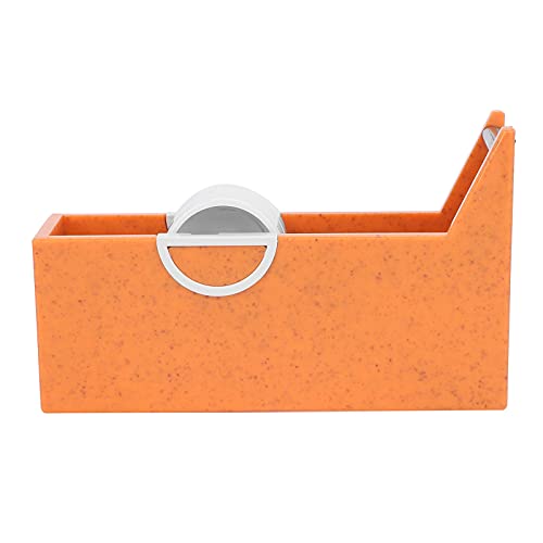 Tragbarer Klebebandspender für Wimpernverlängerung, Home Beauty Salon Desktop Tape Cutter Holder (Orange) von ANGGREK