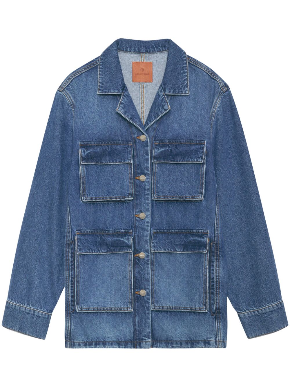 ANINE BING Alden Jeansjacke - Blau von ANINE BING