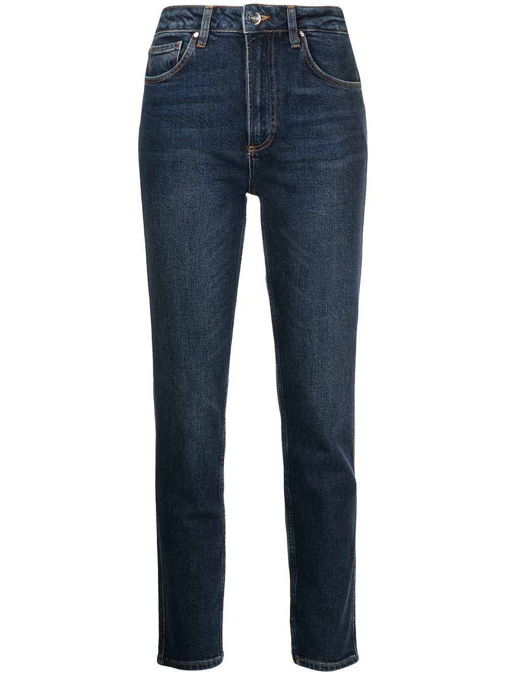 ANINE BING Jagger Skinny-Jeans - Blau von ANINE BING