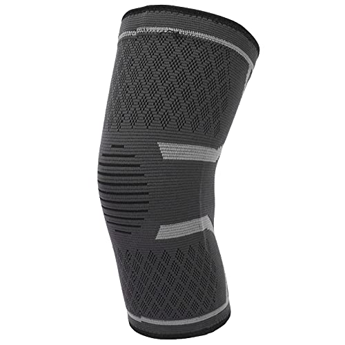 Kompressions-Kniebandage, Strick-Knieschützer, Nylon-Sport-Knieschützer, Sport-Protektoren Zum Laufen, Radfahren Und Wandern(XL) von ANKROYU