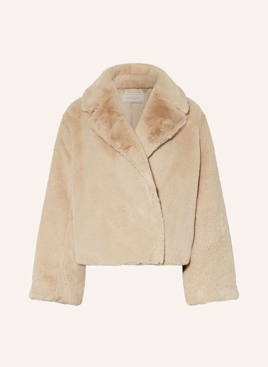 Antonelli Firenze Kunstpelz-Jacke Erco beige Antonelli Firenze Kunstpelz-Jacke Erco beige von ANTONELLI firenze