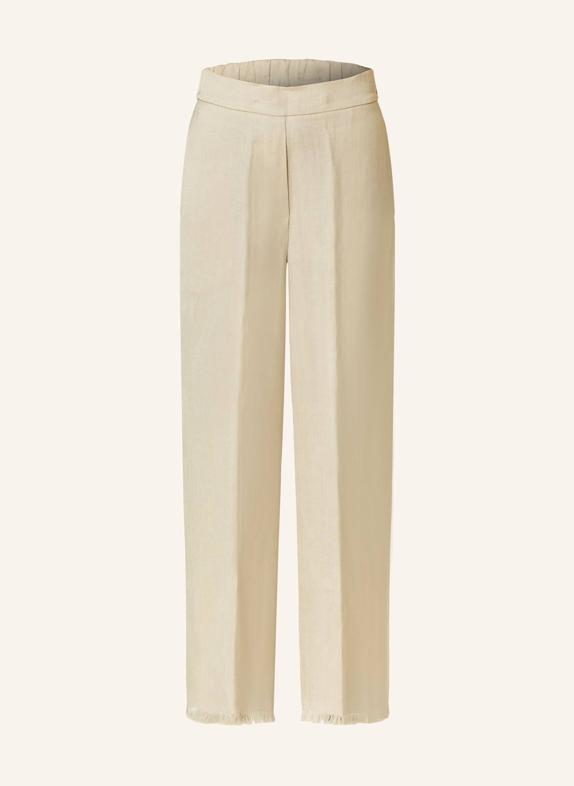 Antonelli Firenze Marlenehose Torres Mit Leinen beige Antonelli Firenze Marlenehose Torres Mit Leinen beige von ANTONELLI firenze
