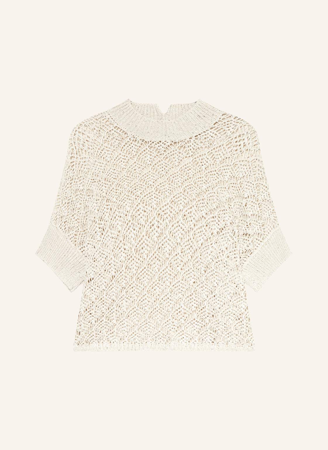 Antonelli Firenze Strickshirt Dumbo Mit Leinen Und Pailletten weiss Antonelli Firenze Strickshirt Dumbo Mit Leinen Und Pailletten weiss von ANTONELLI firenze