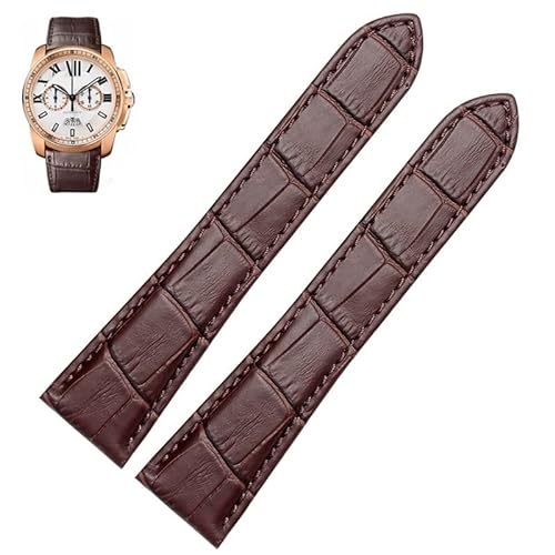 ANZOAT Uhrenarmband für Cartier Tank Calibre Serie, echtes Leder, mechanische Uhr für Damen und Herren, 20 mm, 22 mm, 23 mm, 25 mm, 16 mm, Achat von ANZOAT