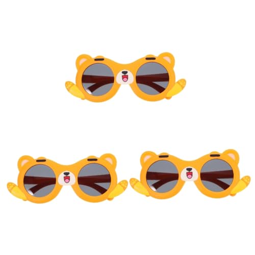 AOKWAWALIY 3 Stück Welpen Sonnenbrille Party Brille Sonnenbrillen Requisite Cartoon Sonnenbrille Für Kinder Party Brille Für Kinder Sonnenbrille Dekorative Sonnenbrille Säuglings von AOKWAWALIY