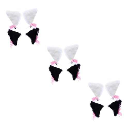 AOKWAWALIY 6 Paar Fuchs Ohr Haarspange Damen Haarnadeln Cosplay Haar Accessoires Tiere Haarspangen Alligator Haarspangen Mädchen Haarnadel Tiere Ohr Haarspange Haar Accessoires Für von AOKWAWALIY