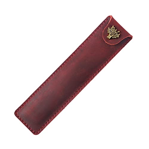 AOKWAWALIY Mäppchen Vintage-geldbörse Füllfederhalteretui Leder Füllfederhalter & Kugelschreiber Taschengeldbörse Beutelhalter Pen Case Organizer. Füllfederhalter Fall. Stift Reisen Handbuch von AOKWAWALIY