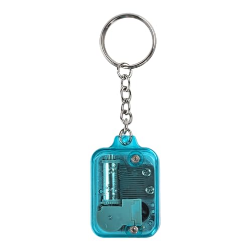 AOOOWER Miniatur Spieluhr Schlüsselanhänger Anhänger Elegante Spieluhr Schlüsselanhänger mit Musiktasche Dekoration Ein bezaubernder, 5*3.3*1.5cm, Acryl, Mini-Uhrwerk, Kein Edelstein AOOOWER Miniatur Spieluhr Schlüsselanhänger Anhänger Elegante Spieluhr Schlüsselanhänger mit Musiktasche Dekoration Ein bezaubernder, 5*3.3*1.5cm, Acryl, Mini-Uhrwerk, Kein Edelstein von AOOOWER