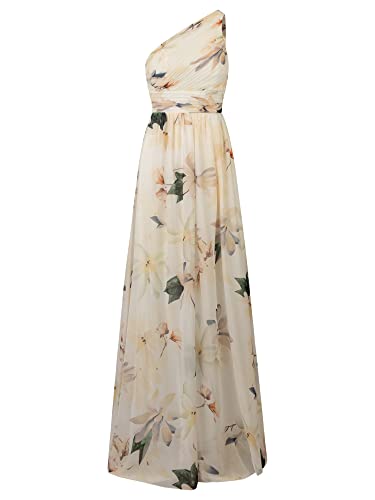 APART Fashion Damen Kleid Dress, Creme-Multicolor, 40 EU von APART Fashion