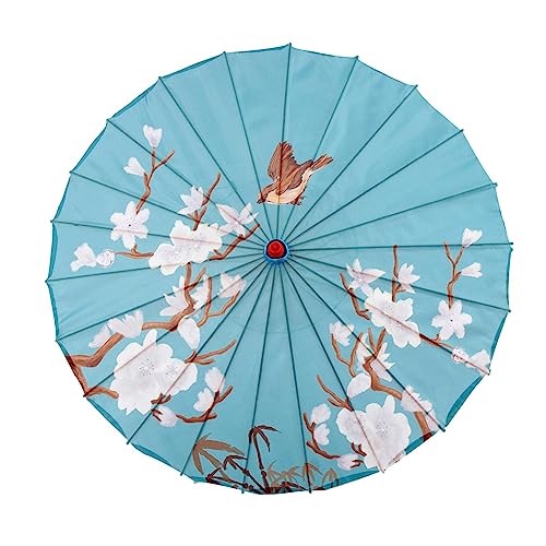 APLVFFZH Regenschirm Aus Geöltem Papier für Asiatische Kunst, 81,3 cm, Bambus Seidenschirm für Tanz, Stil f APLVFFZH Regenschirm Aus Geöltem Papier für Asiatische Kunst, 81,3 cm, Bambus Seidenschirm für Tanz, Stil f von APLVFFZH