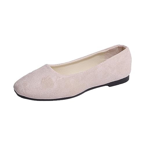 AQ899 Women's Summer Pointed Toe Sandals Flat Sole Solid Color Slippers with Rubber Sole Slip On Shallow Comfort Casual Shoes Beach Shoes von AQ899