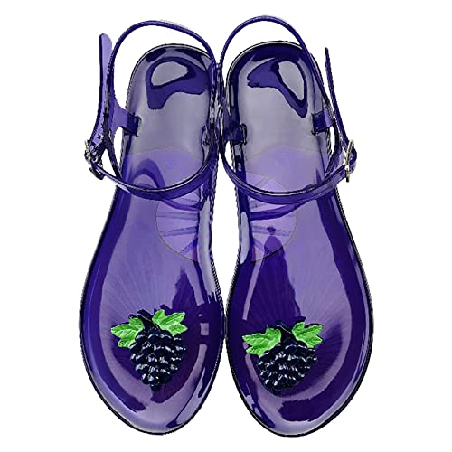 Women Beach Sandals Manufacturer Transparent Jelly Flat Slippers Summer Slippers Beach Jelly Flip Flops Fashion Shoes for Wedding Party von AQ899