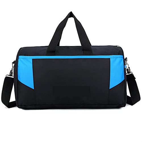 AQQWWER Damen Sporttasche Männer Outdoor Sporttasche Reise Duffle Sport Training Fitness Männer Yoga Deportivo Frau Sporttasche (Color : Blue) von AQQWWER