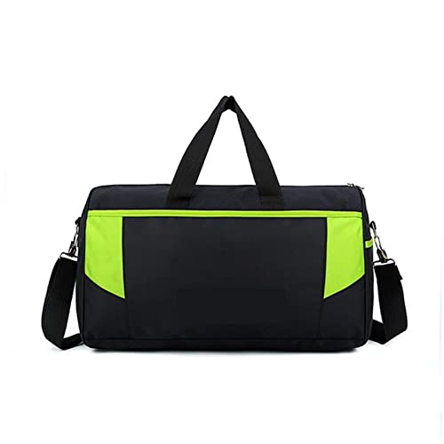 AQQWWER Damen Sporttasche Männer Outdoor Sporttasche Reise Duffle Sport Training Fitness Männer Yoga Deportivo Frau Sporttasche (Color : Light Green) von AQQWWER