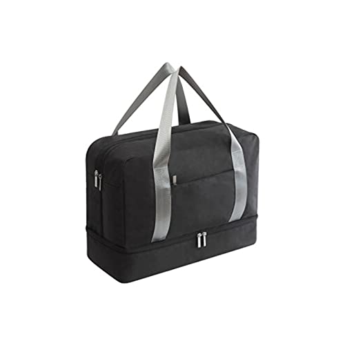 AQQWWER Damen Sporttasche Qualität Sporttasche Training Gym Back Schuhe Aufbewahrung Männer Frau Fitness Taschen Durable Multifunktions Handtasche Outdoor Sporting Tote (Color : Black) von AQQWWER