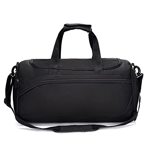 AQQWWER Damen Sporttasche Wet Dry Gymnasium Fitness Taschen Trainingstasche für Sport Schulter Duffle Reisetasche für Männer Frauen Gymtas Sac von Sporttas (Color : Black) von AQQWWER