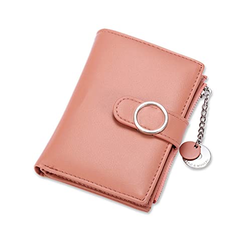 AQQWWER Geldbörsen für Damen Frauen Kurze Brieftasche Weibliche Nette Geldbörse Viele Abteilung Damen Kleine Kupplung Geld Tasche Münze Geldbörse Kartenhalter Weibliche schlanke Brieftasche (Color : von AQQWWER