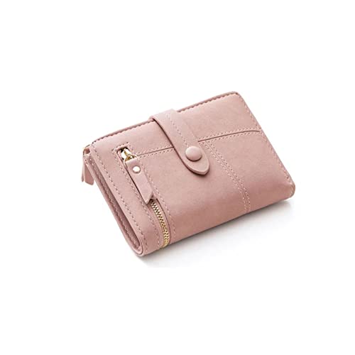 AQQWWER Geldbörsen für Damen Mode Frauen Geldbörse Kurzfrauen Münze Geldbörse Brieftaschen Für Frau Kartenhalter Kleine Damen Brieftasche Weibliche Haspe Mini Clutch von AQQWWER